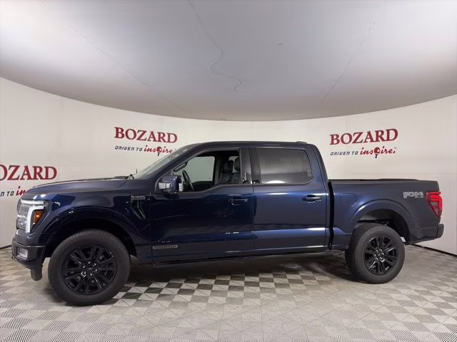 2024 Blue Metallic Ford F-150 Platinum 4X4 Truck