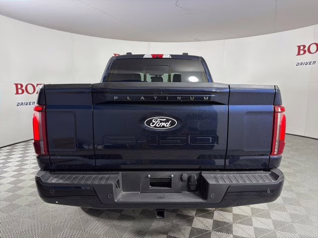 2024 Blue Metallic Ford F-150 Platinum 4X4 Truck
