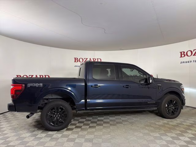 2024 Blue Metallic Ford F-150 Platinum 4X4 Truck