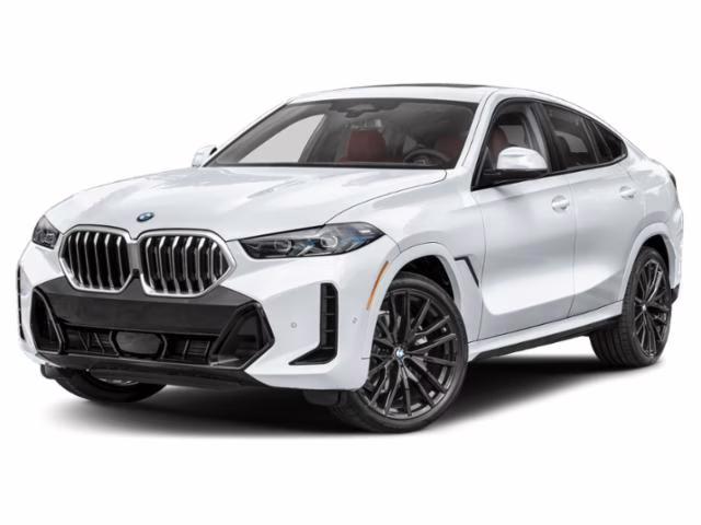 2027 Alpine White BMW X6 AWD Coupe
