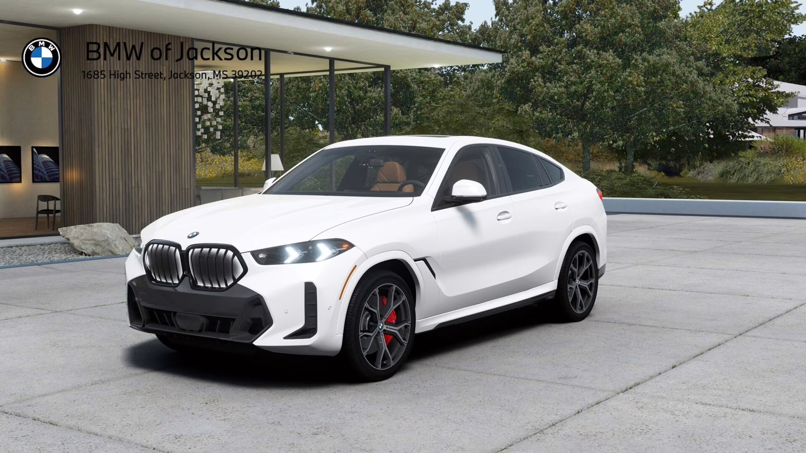 2027 Alpine White BMW X6 xDrive40i AWD SUV