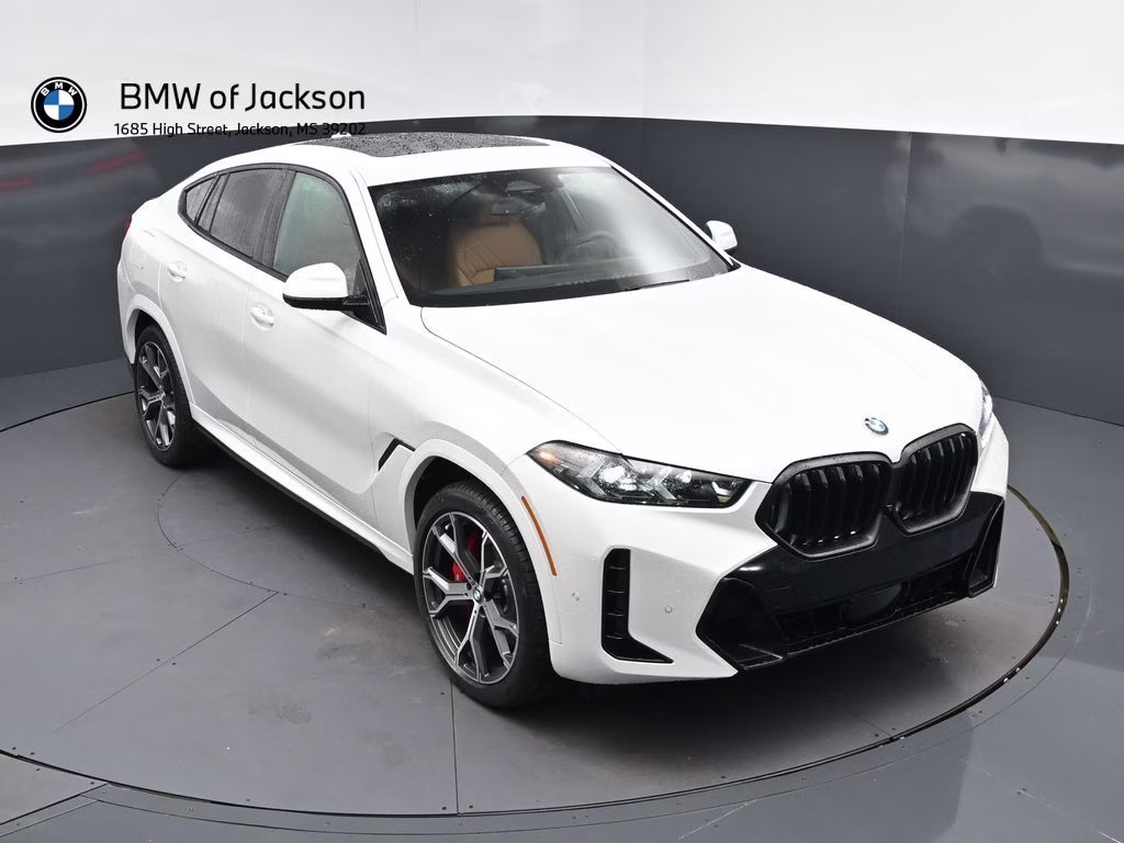 2027 Alpine White BMW X6 xDrive40i AWD SUV
