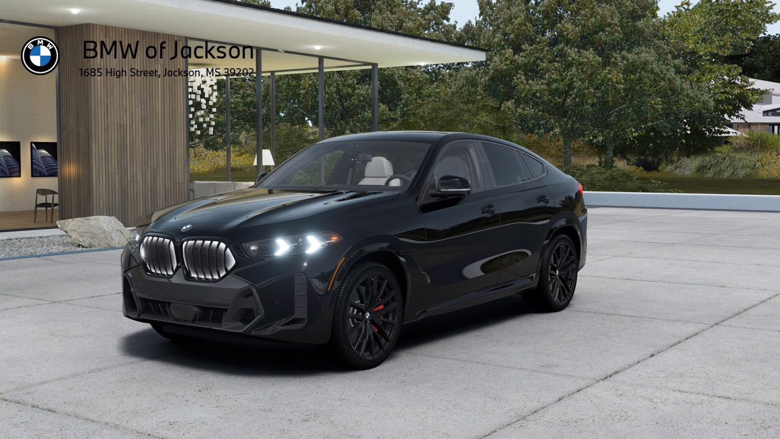 2027 Black Sapphire Metallic BMW X6 xDrive40i AWD SUV