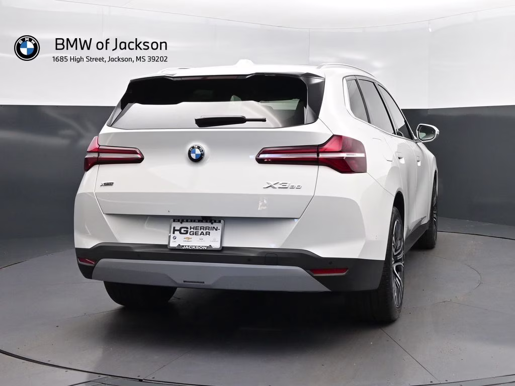 2026 Alpine White BMW X3 30 xDrive AWD SUV