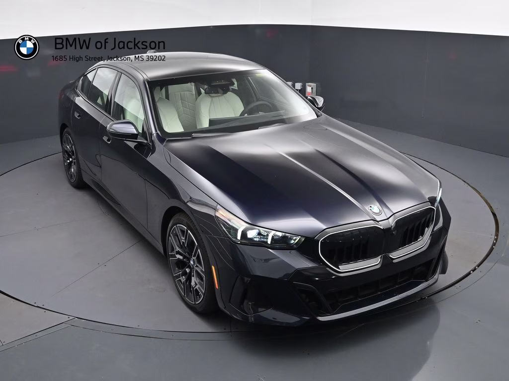 2027 Carbon Black Metallic BMW 5 Series 530i RWD Sedan