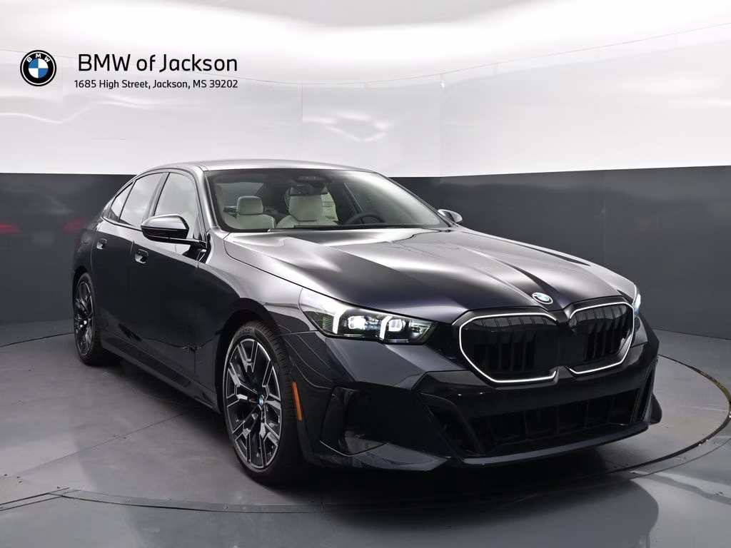 2027 Carbon Black Metallic BMW 5 Series 530i RWD Sedan