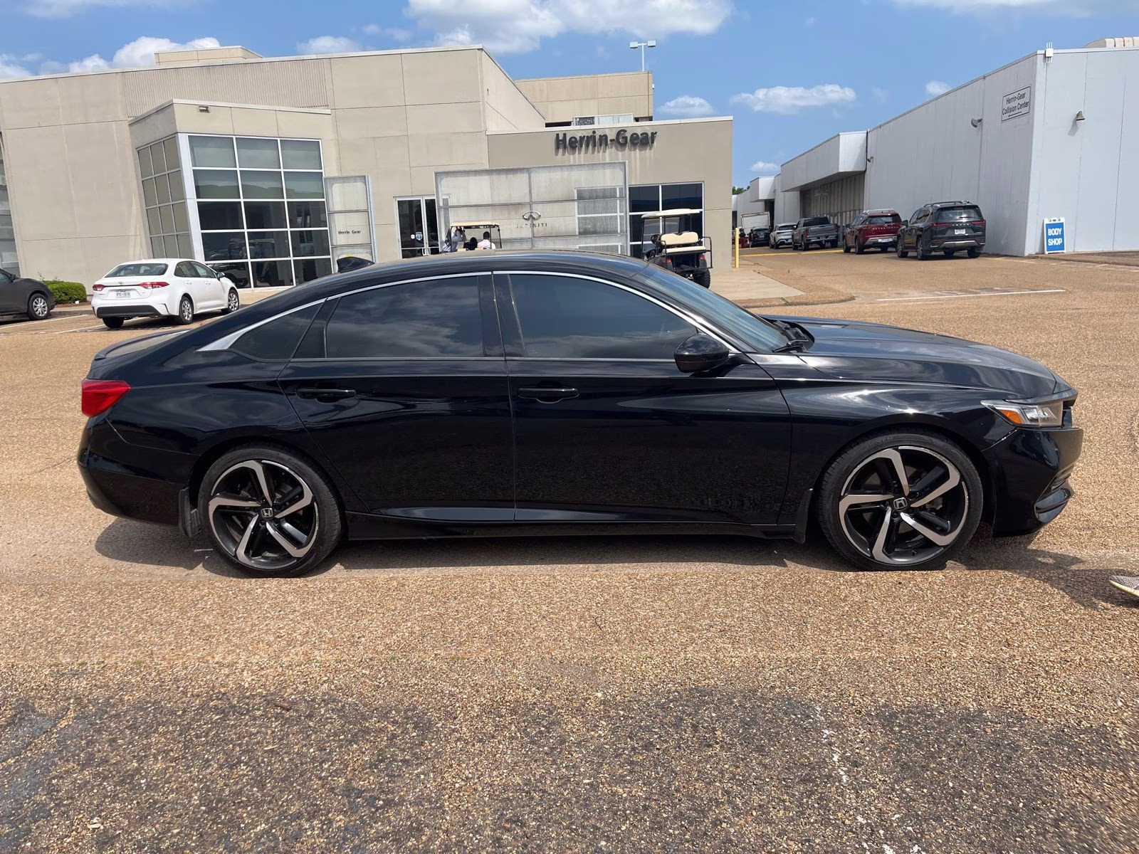 2018 Black Honda Accord Sport FWD Sedan