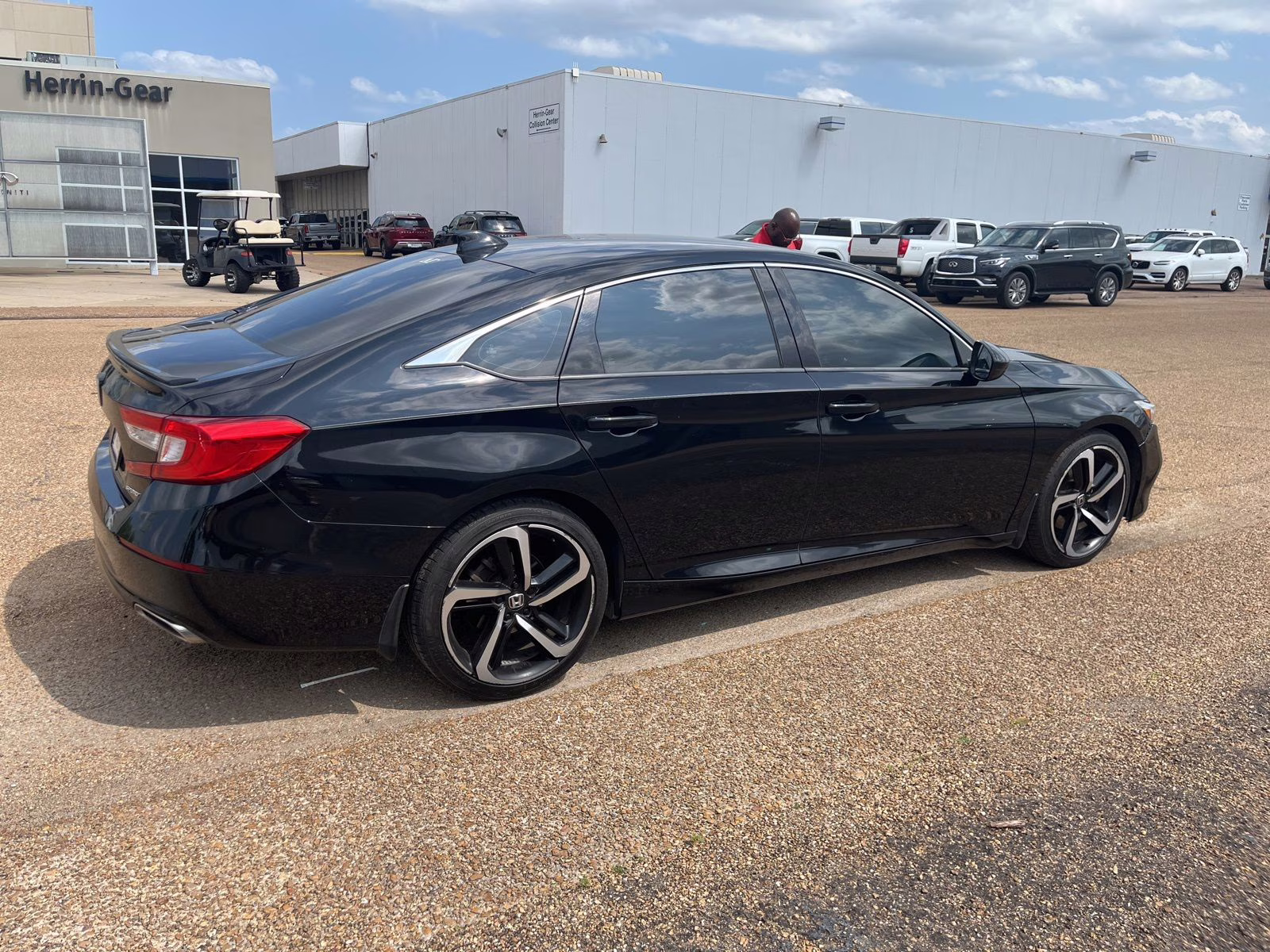 2018 Black Honda Accord Sport FWD Sedan
