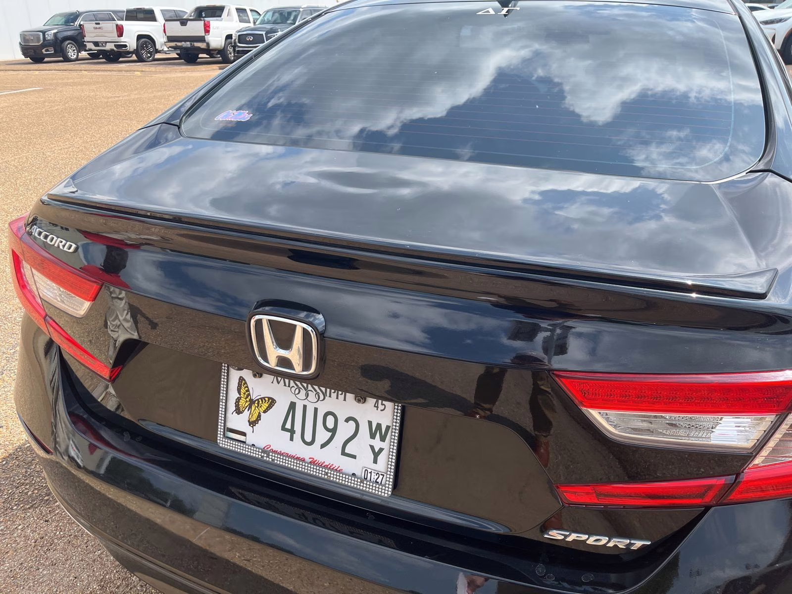 2018 Black Honda Accord Sport FWD Sedan