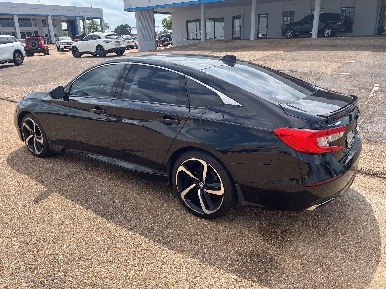 2018 Black Honda Accord Sport FWD Sedan