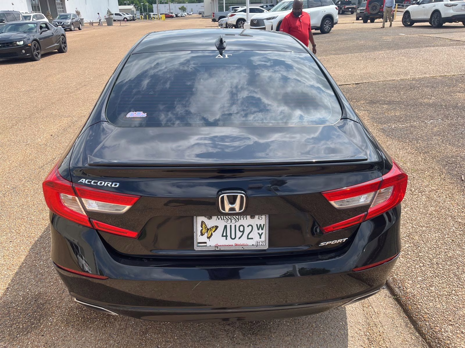 2018 Black Honda Accord Sport FWD Sedan