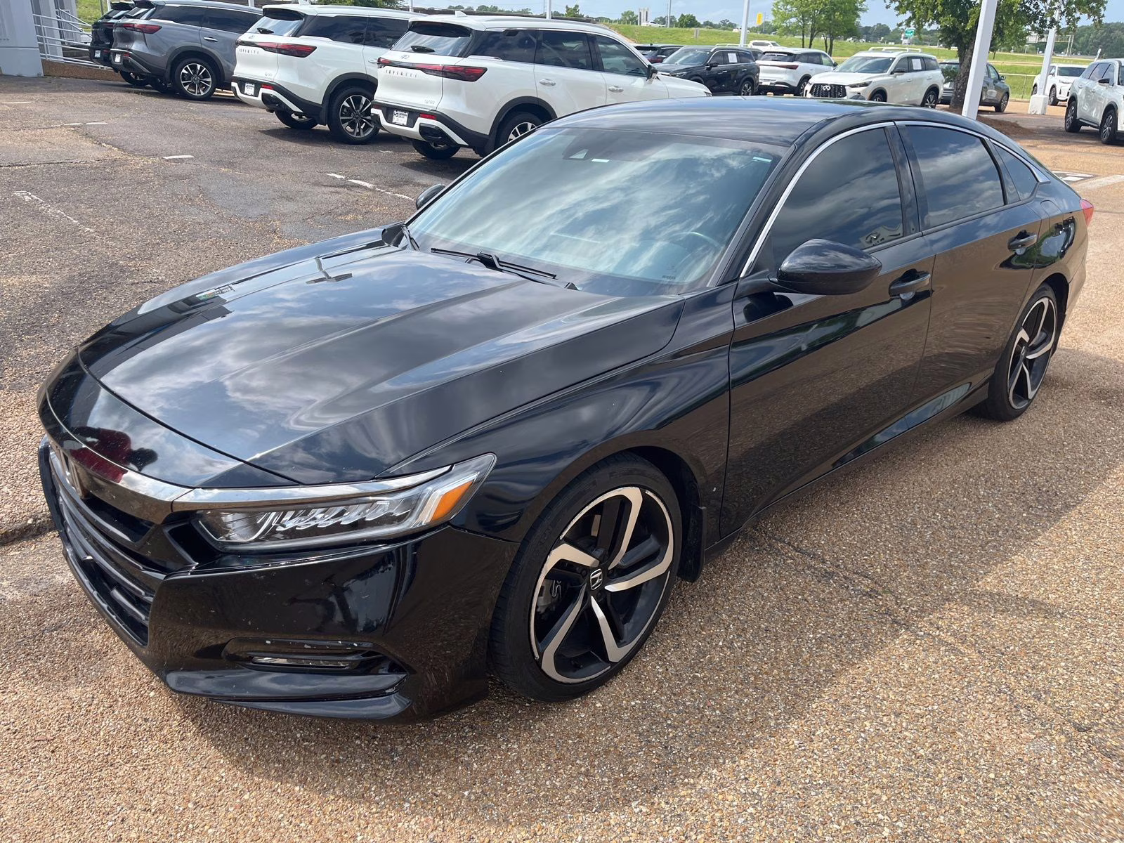 2018 Black Honda Accord Sport FWD Sedan