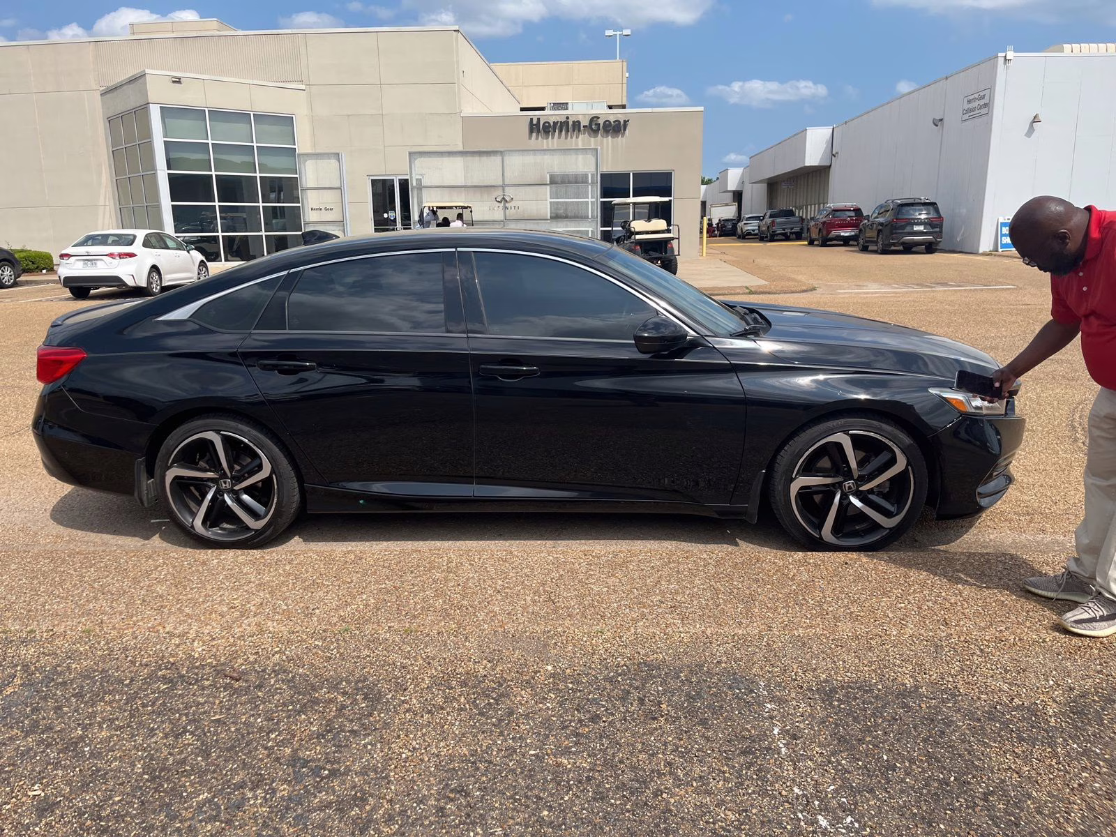 2018 Black Honda Accord Sport FWD Sedan