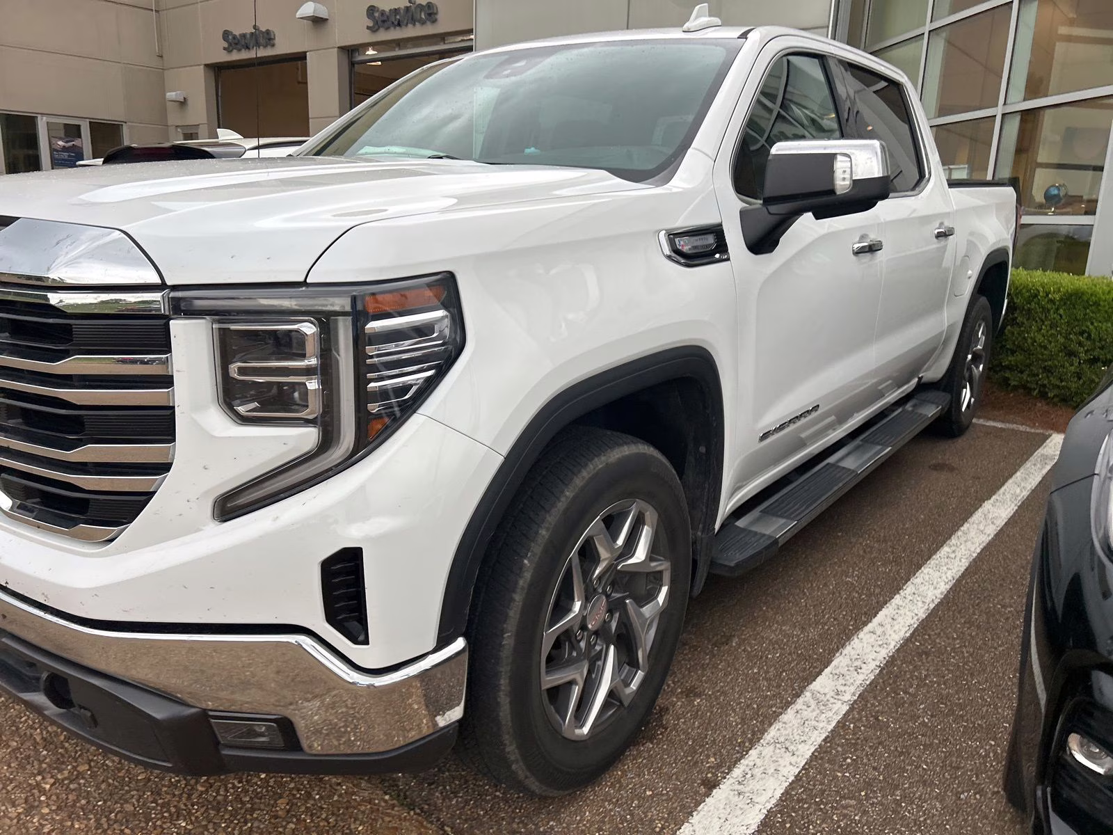 2023 Summit White GMC Sierra 1500 SLT RWD Truck