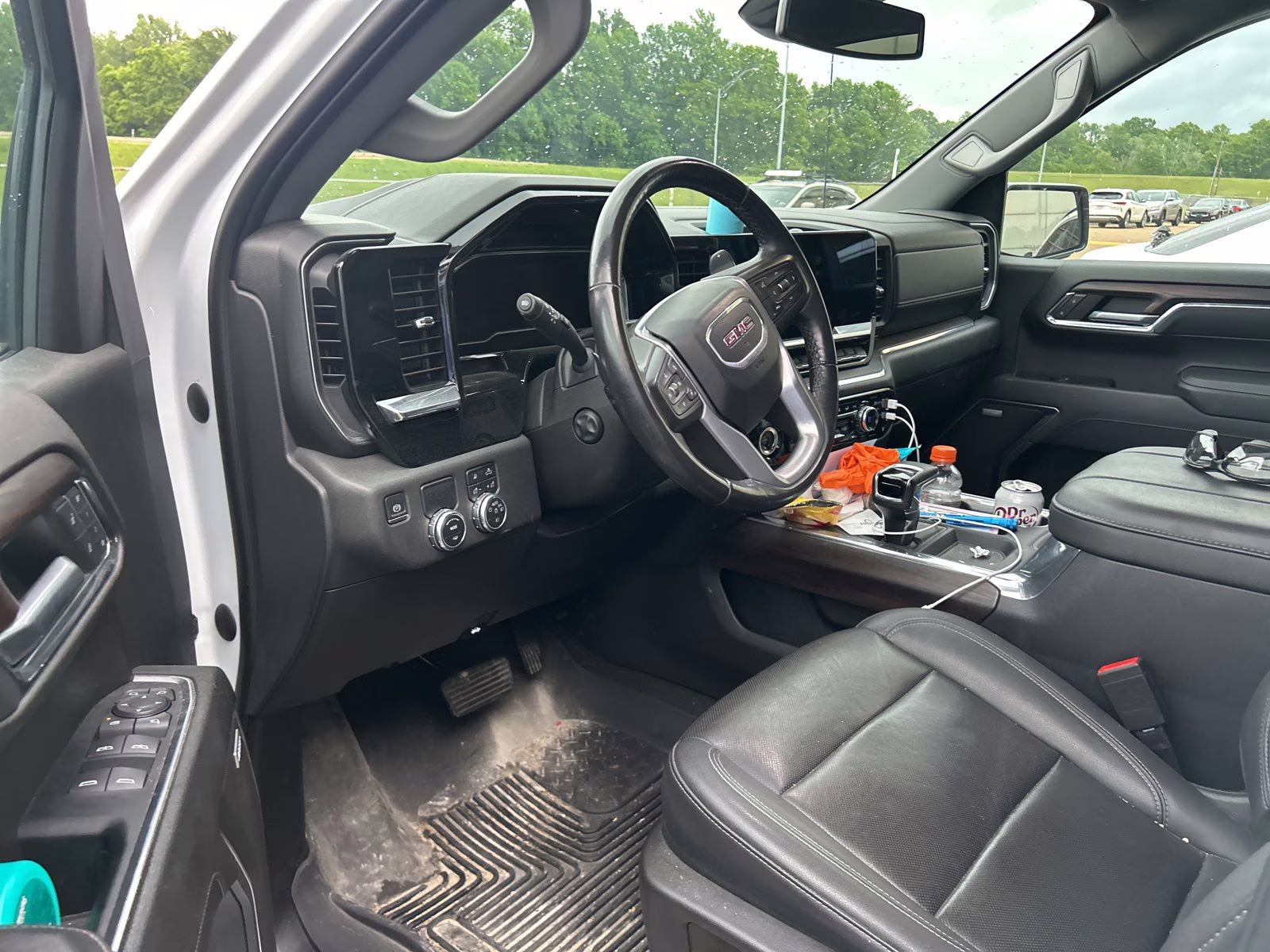 2023 Summit White GMC Sierra 1500 SLT RWD Truck