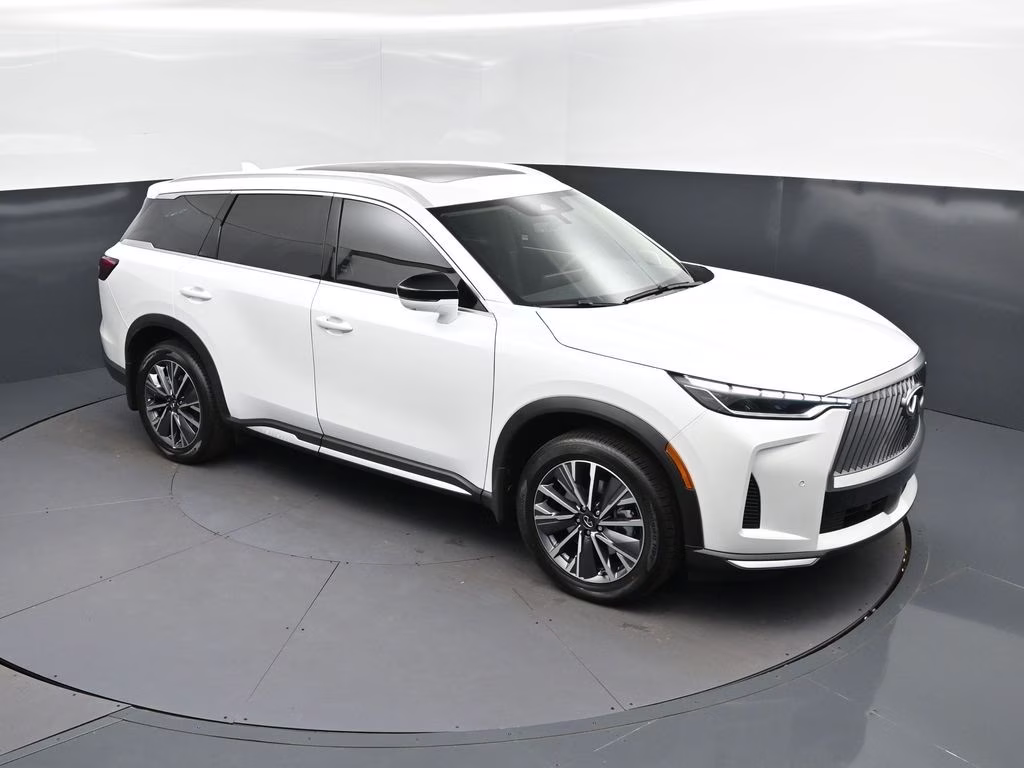 2026 Radiant White INFINITI QX60 LUXE FWD SUV