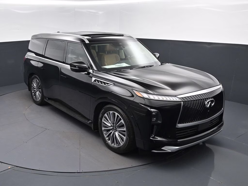 2026 Black Obsidian INFINITI QX80 LUXE 4X4 SUV
