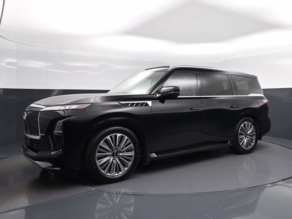 2026 Black Obsidian INFINITI QX80 LUXE 4X4 SUV