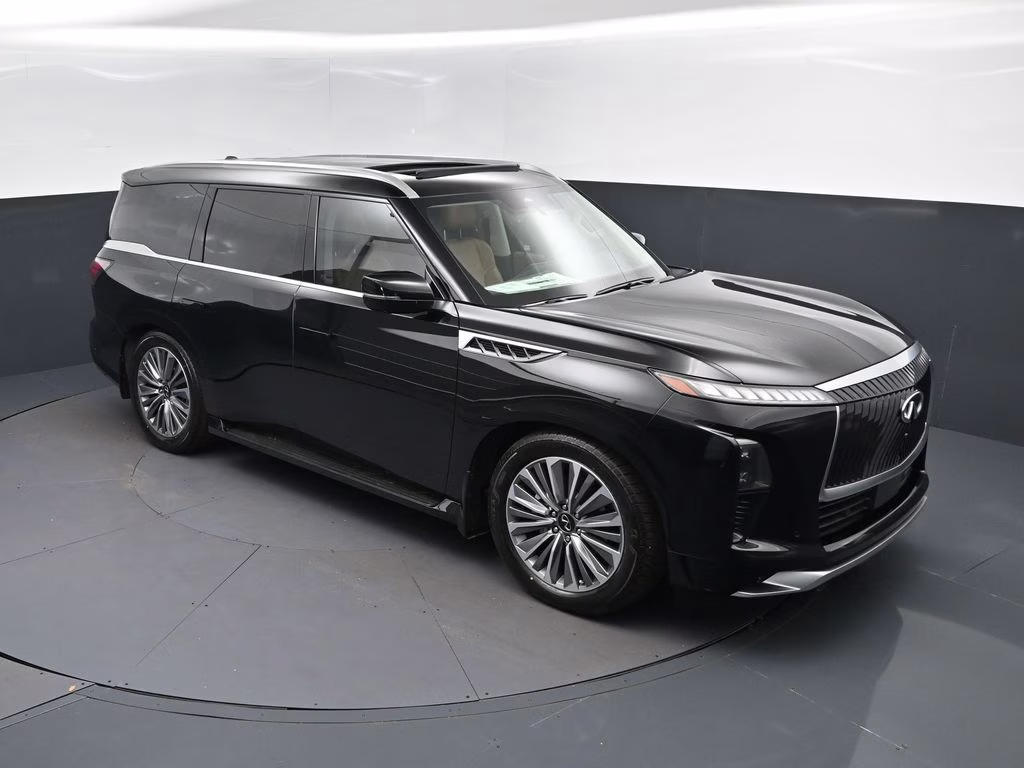 2026 Black Obsidian INFINITI QX80 LUXE 4X4 SUV