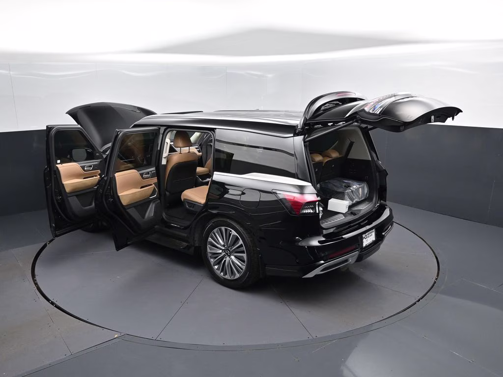 2026 Black Obsidian INFINITI QX80 LUXE 4X4 SUV