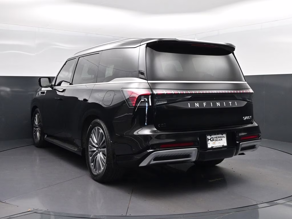 2026 Black Obsidian INFINITI QX80 LUXE 4X4 SUV