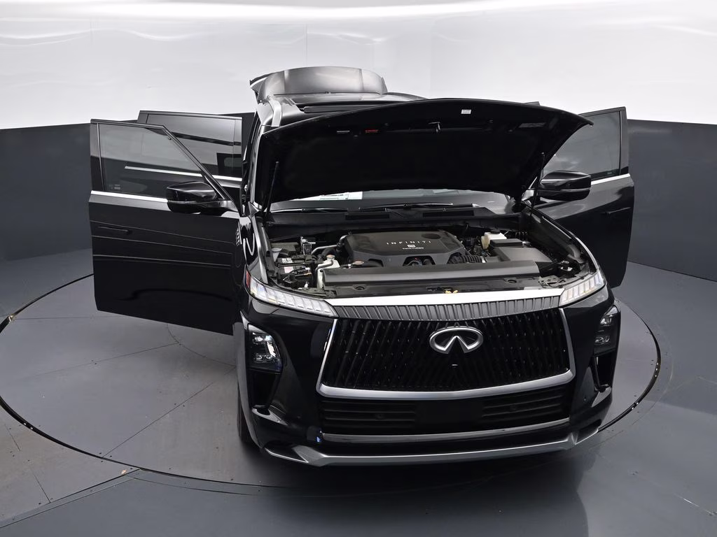 2026 Black Obsidian INFINITI QX80 LUXE 4X4 SUV