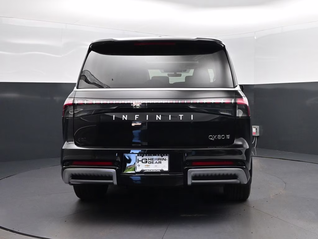 2026 Black Obsidian INFINITI QX80 LUXE 4X4 SUV