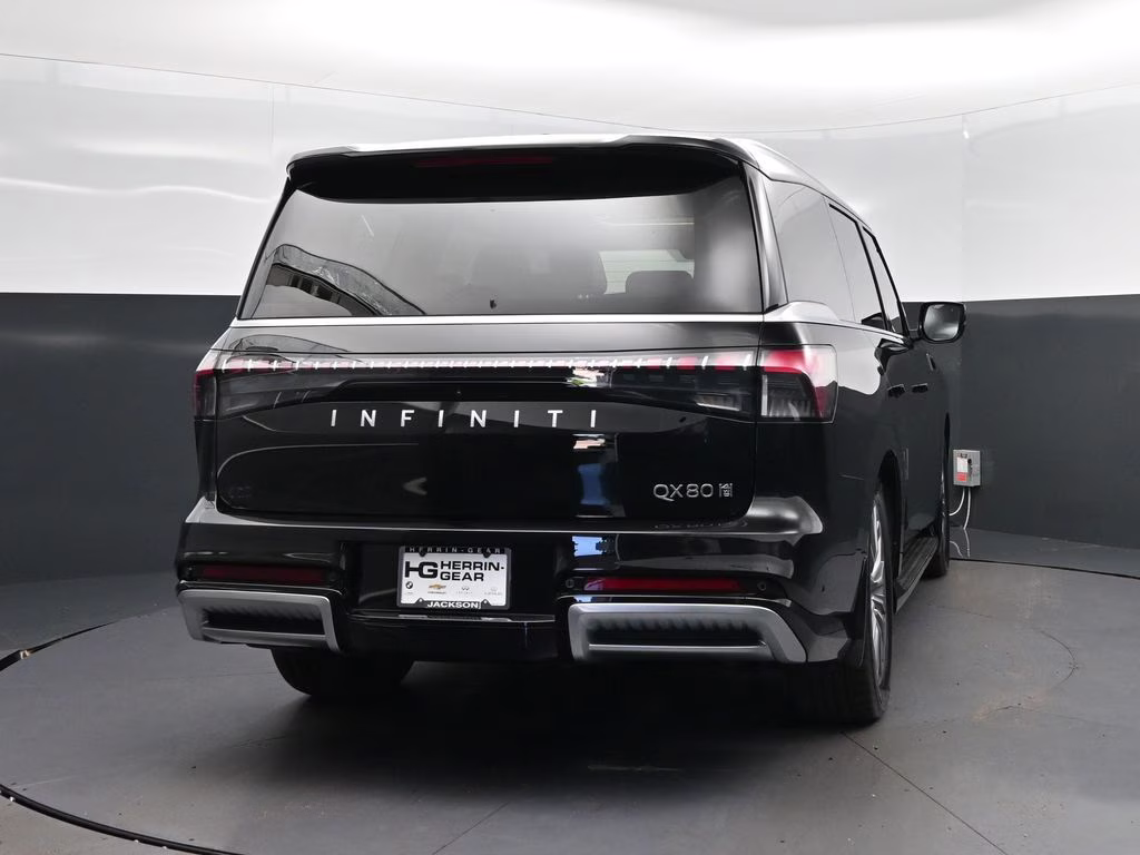 2026 Black Obsidian INFINITI QX80 LUXE 4X4 SUV