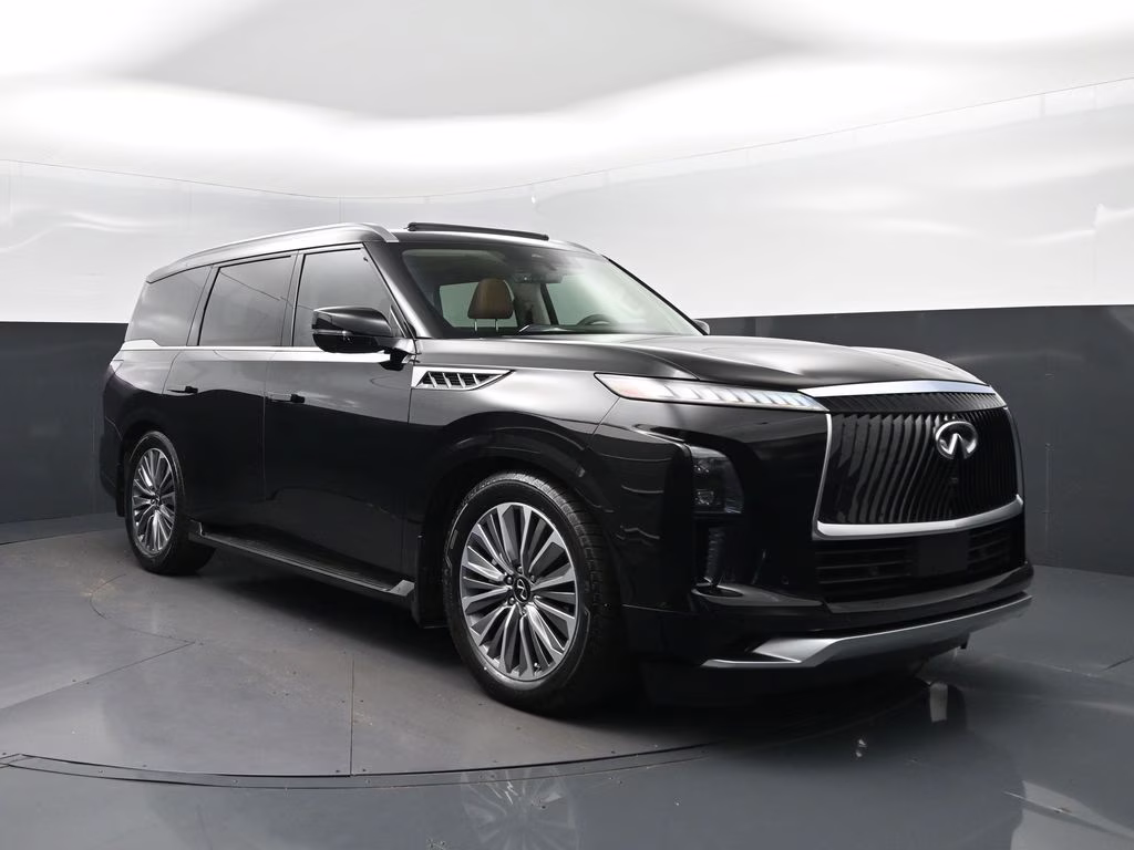 2026 Black Obsidian INFINITI QX80 LUXE 4X4 SUV