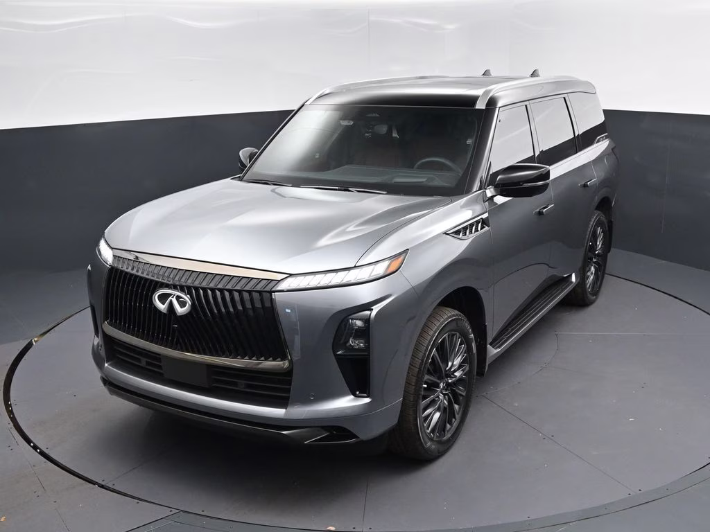2026 Dynamic Metal/Black Obsidian INFINITI QX80 AUTOGRAPH 4X4 SUV