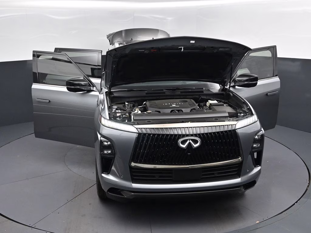 2026 Dynamic Metal/Black Obsidian INFINITI QX80 AUTOGRAPH 4X4 SUV