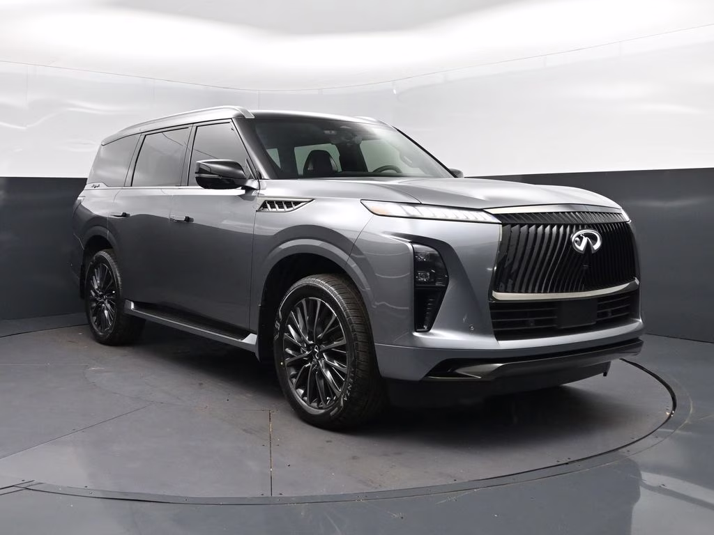 2026 Dynamic Metal/Black Obsidian INFINITI QX80 AUTOGRAPH 4X4 SUV