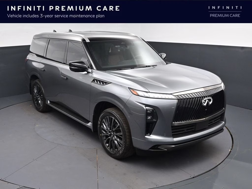 2026 Dynamic Metal/Black Obsidian INFINITI QX80 AUTOGRAPH 4X4 SUV