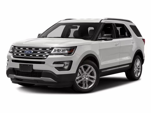 2017 Oxford White Ford Explorer XLT 4X4 SUV