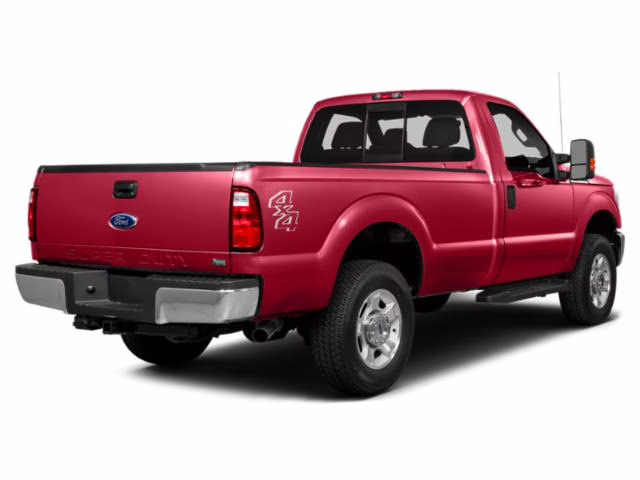 2015 Vermillion Red Ford Super Duty F-250 SRW XL 4X4 Truck