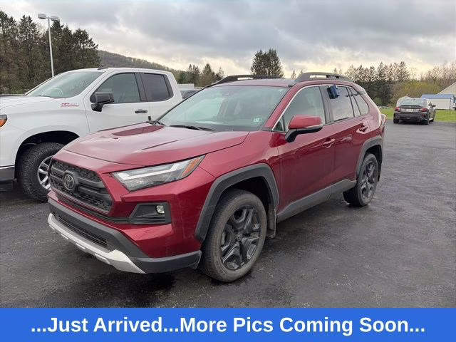 2024 Ruby Flare Pearl Toyota RAV4 Adventure AWD SUV
