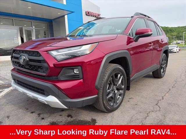 2024 Ruby Flare Pearl Toyota RAV4 Adventure AWD SUV