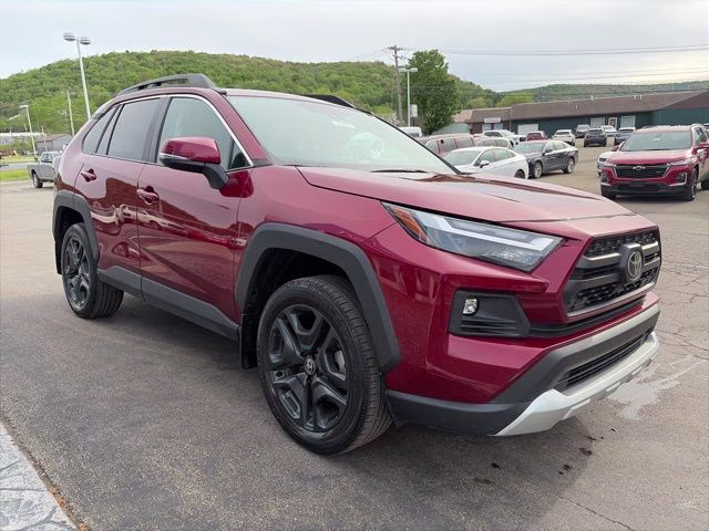 2024 Ruby Flare Pearl Toyota RAV4 Adventure AWD SUV