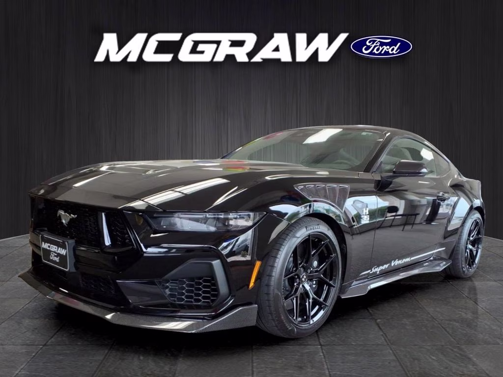 2026 Shadow Black Ford Mustang GT Premium RWD Coupe