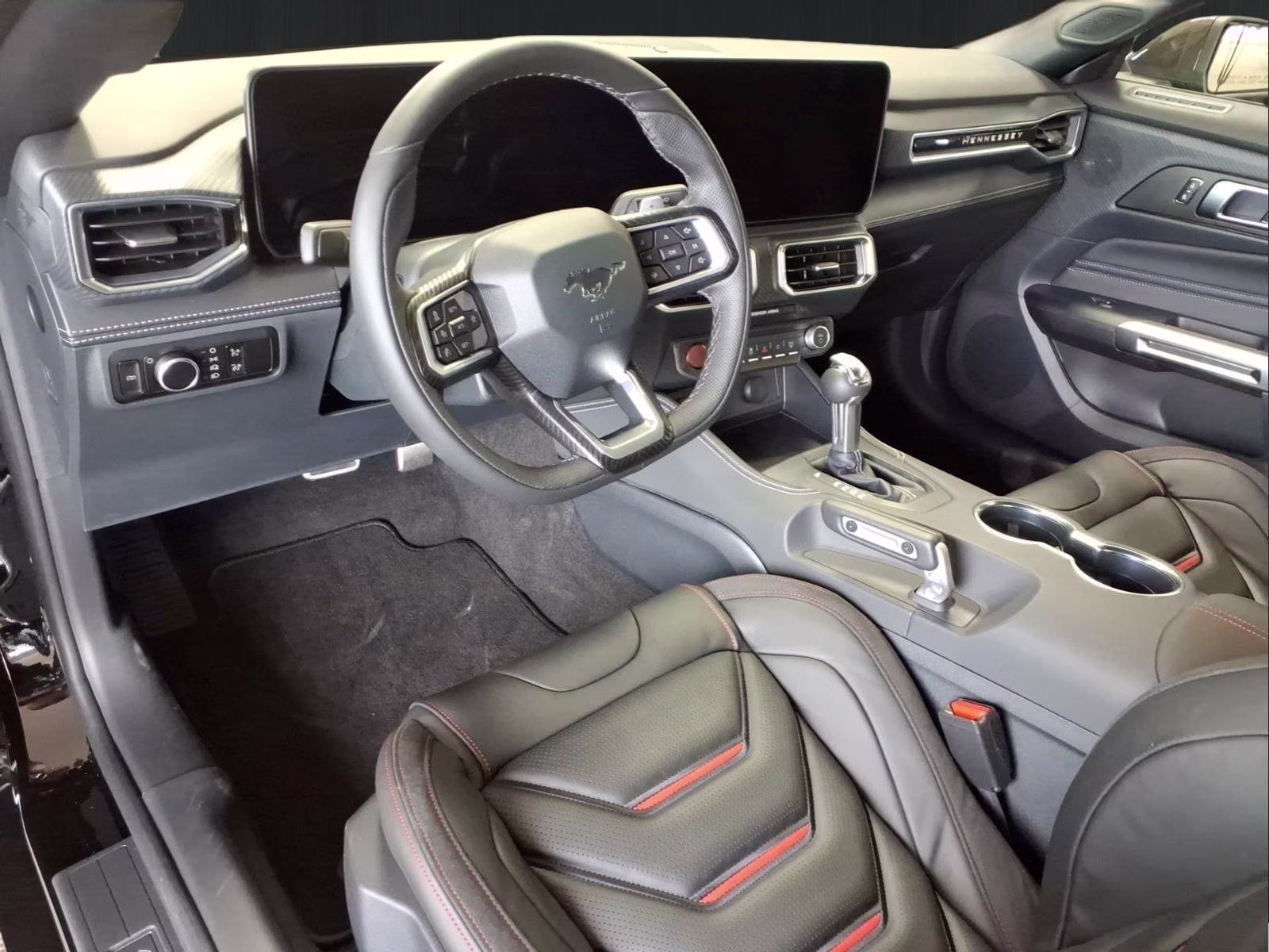 2026 Shadow Black Ford Mustang Hennessey RWD Coupe