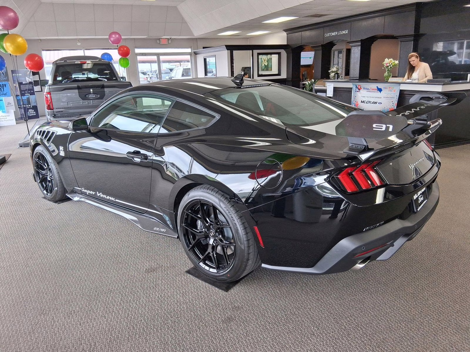 2026 Shadow Black Ford Mustang GT Premium RWD Coupe