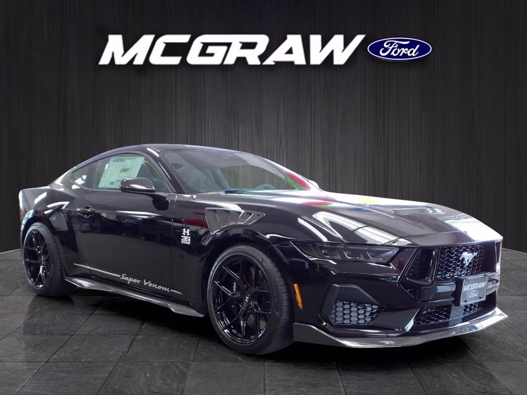 2026 Shadow Black Ford Mustang GT Premium RWD Coupe