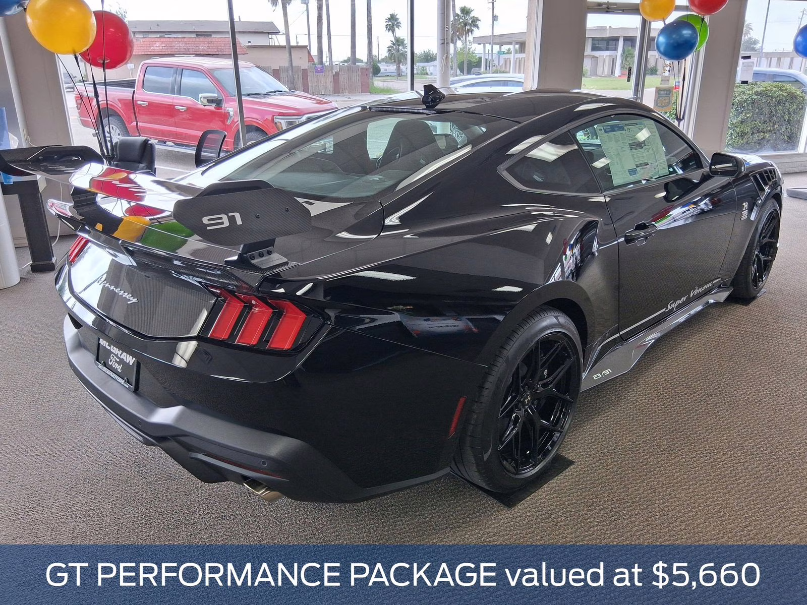 2026 Shadow Black Ford Mustang GT Premium RWD Coupe