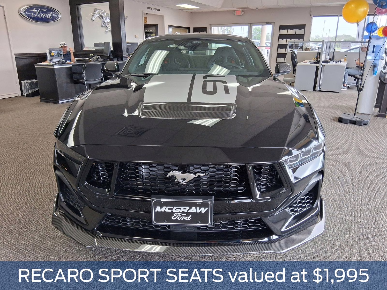 2026 Shadow Black Ford Mustang GT Premium RWD Coupe