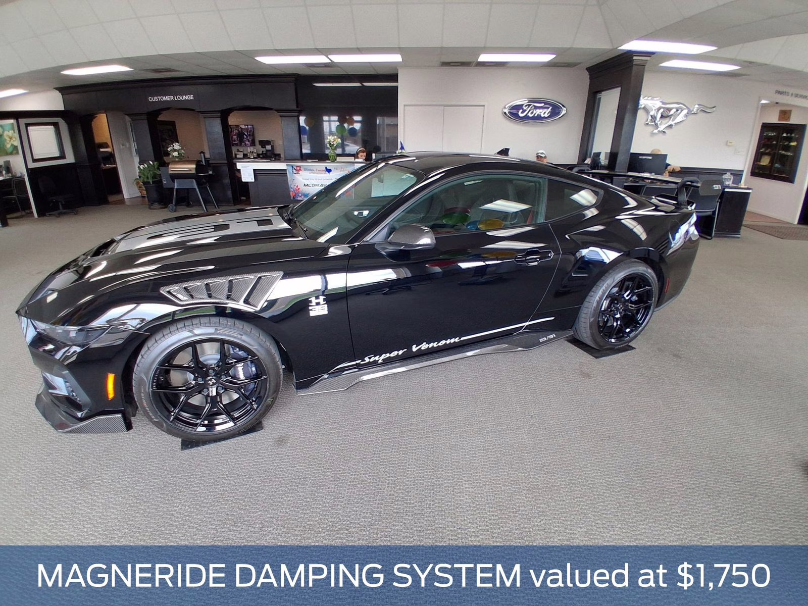2026 Shadow Black Ford Mustang GT Premium RWD Coupe