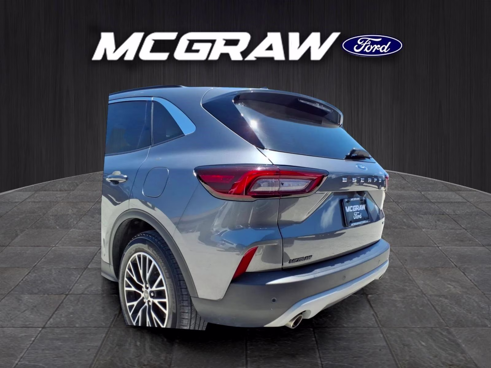 2024 Gray Metallic Ford Escape Plug-In Hybrid Base FWD SUV