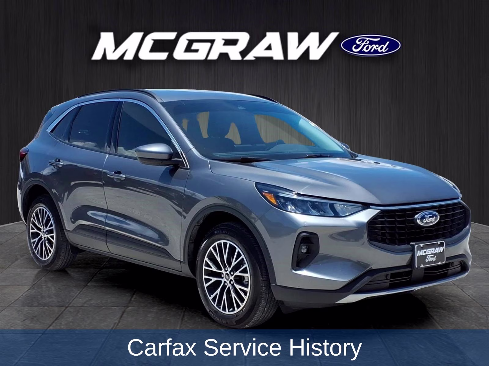 2024 Gray Metallic Ford Escape Plug-In Hybrid Base FWD SUV