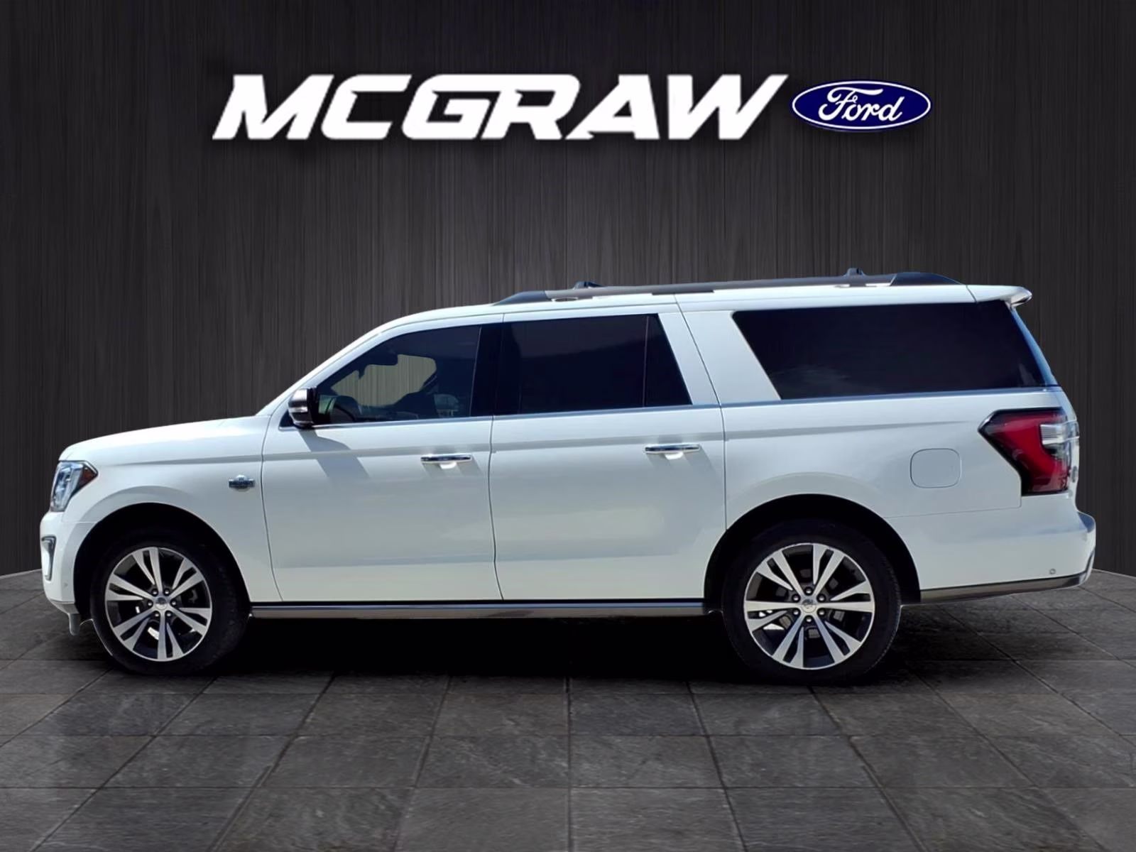 2021 White Metallic Ford Expedition Max King Ranch 4X4 SUV