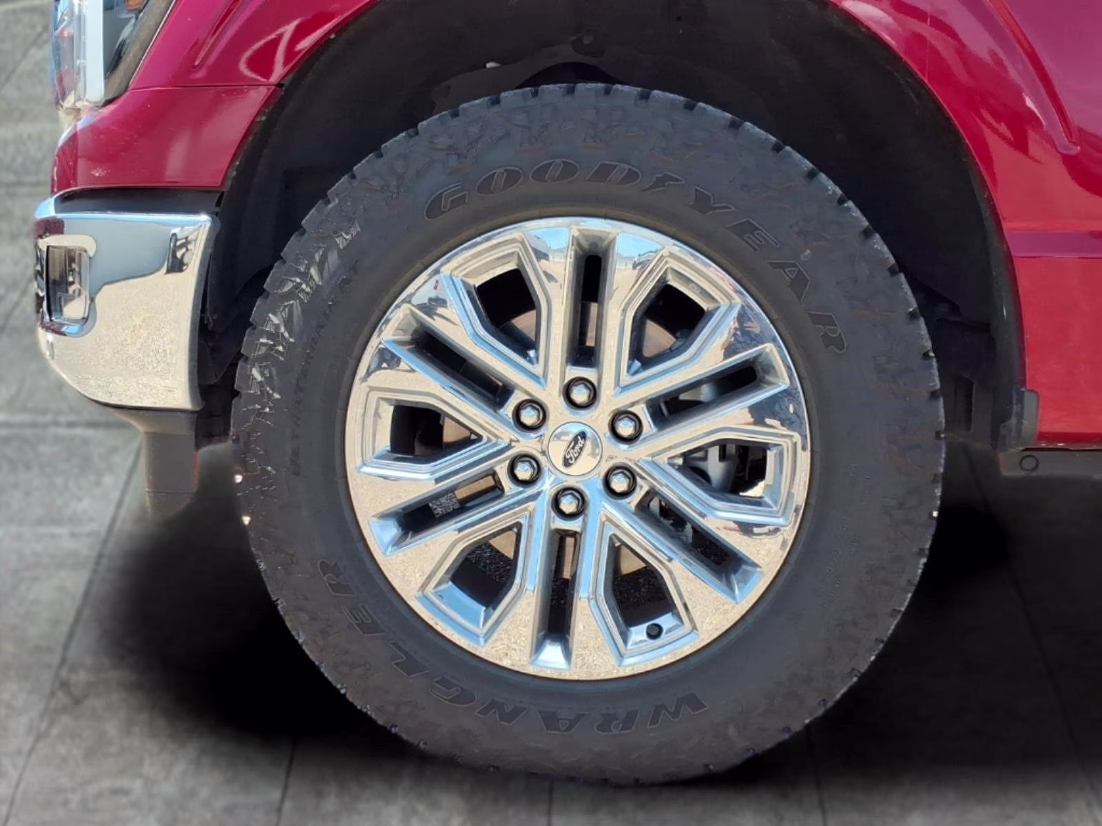 2024 Red Metallic Ford F-150 Lariat 4X4 Truck
