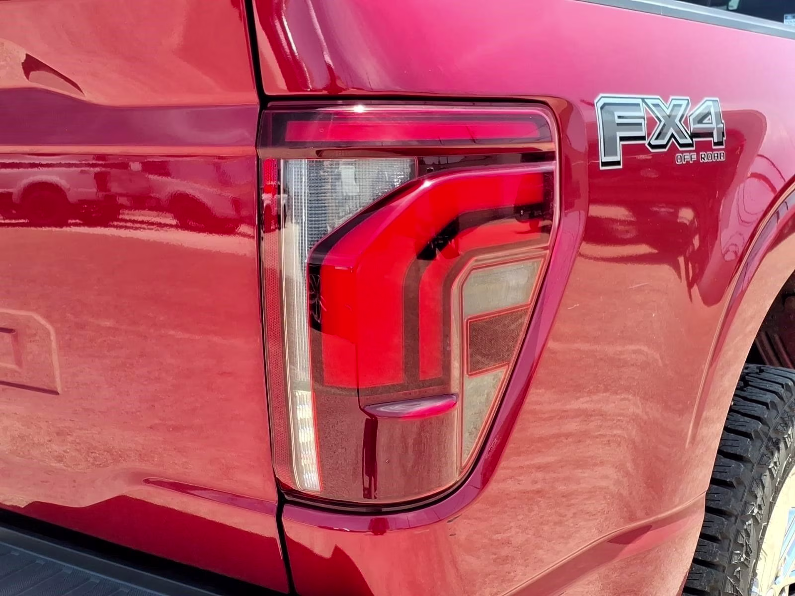 2024 Red Metallic Ford F-150 Lariat 4X4 Truck
